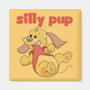 Alberne Welpen-T-Shirts und Geschenke Magnet