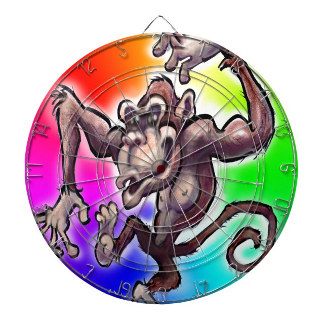Alberner Affe Dartscheibe (vorne)