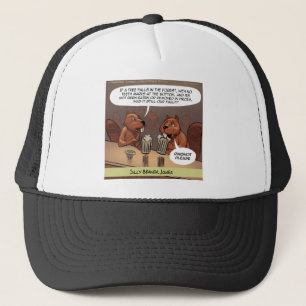 Alberner Biber Jokes Funny Cartoon Truckerkappe