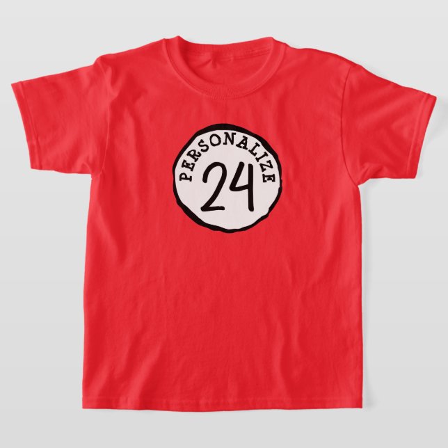 Alberner Circle Custom Text T-Shirt (Ablage )