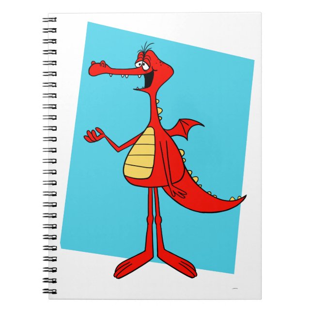Alberner Drache Notizblock (Vorderseite)