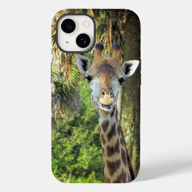 Alberner Fall Giraffe Case-Mate iPhone Hülle (Rückseite)