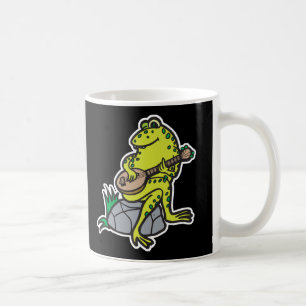alberner Frosch Gitarre spielen Tasse