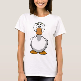 Alberner Gans-Cartoon T-Shirt