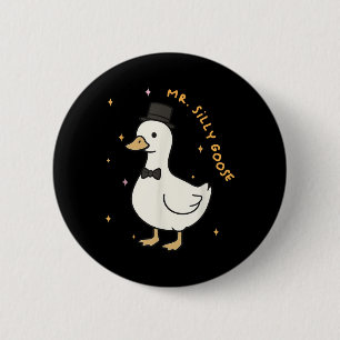 Alberner Gänseraum als Hochzeitsbräuner Button