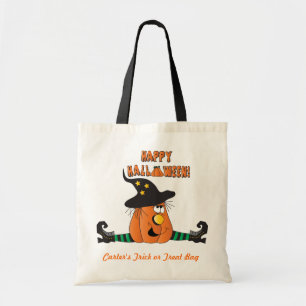 Alberner Halloween-Pumpkin-Trick oder Treat-Bag Tragetasche