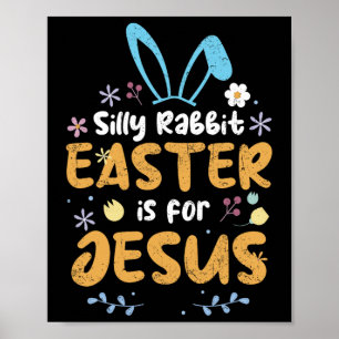 Alberner Kaninchenoster für Jesus Christlicher Ost Poster