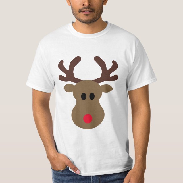 Alberner Rudolph das Ren-WeihnachtsShirt T-Shirt (Vorderseite)