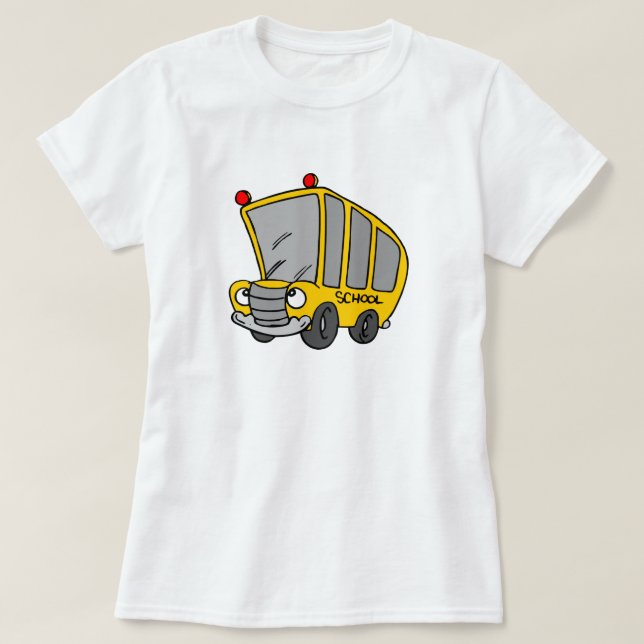 Alberner Schulbus T-Shirt (Design vorne)