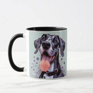 Alberner Spaß Happy Great Dane Hund Tier Tasse
