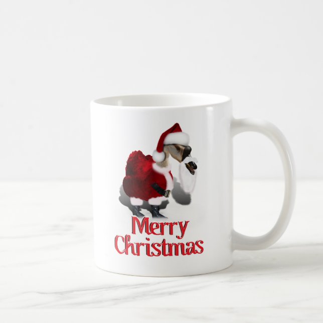 Alberner Weihnachtsmann - ein Web Footed Christmas Tasse (Rechts)