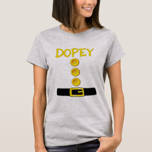 Alberner Zwergen Halloween-Kostüm Farb-Matching T-Shirt
