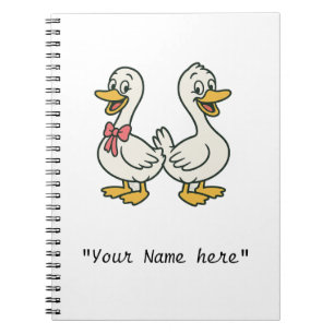 Albernes Gänsehandbuch Notizblock