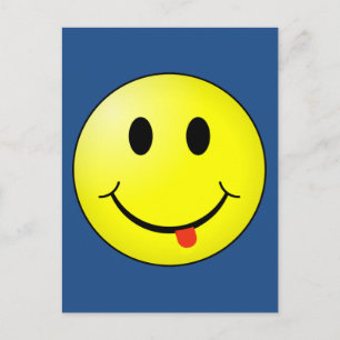 Albernes Gesicht Postkarte