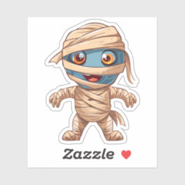 Albernes Halloween-Monster Aufkleber