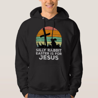 Albernes Kaninchenöster ist für Jesus Christen Hoodie