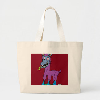 Albernes Lama-Monster Jumbo Stoffbeutel