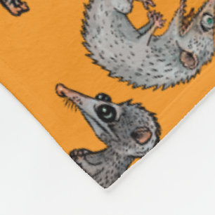 albernes Opossum Fleecedecke