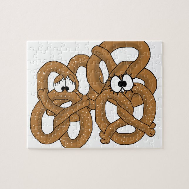 Albernes Pretzel Puzzle Anpassen! (Horizontal)