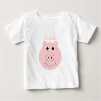 Albernes rosa Schweinkleinkind-Shirt Baby T-shirt