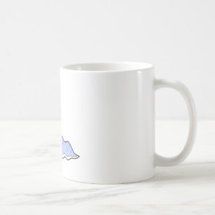 albernes schleimiges blaues Monster Tasse