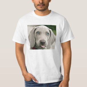 Albernes Weimaraner Foto T-Shirt