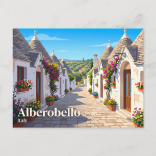 Alberobello Italien Postkarte