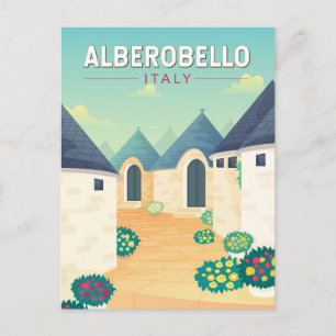 Alberobello Italien Reisen Kunst, Dichtung und Mus Postkarte