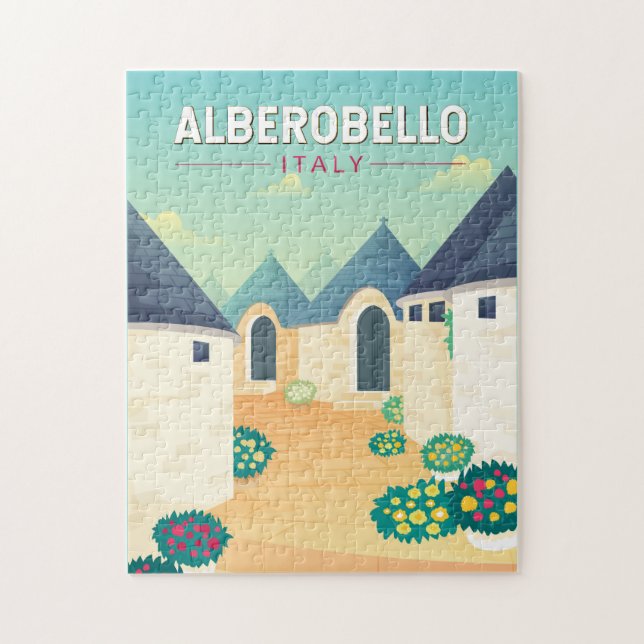 Alberobello Italien Reisen Kunst, Dichtung und Mus Puzzle (Vertikal)