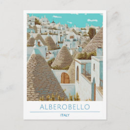 Alberobello Italien Reisen Postkarte