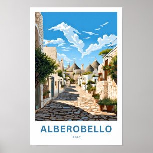 Alberobello Italien Reisen Print Poster