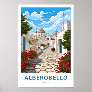 Alberobello Italien Reisen Print Poster