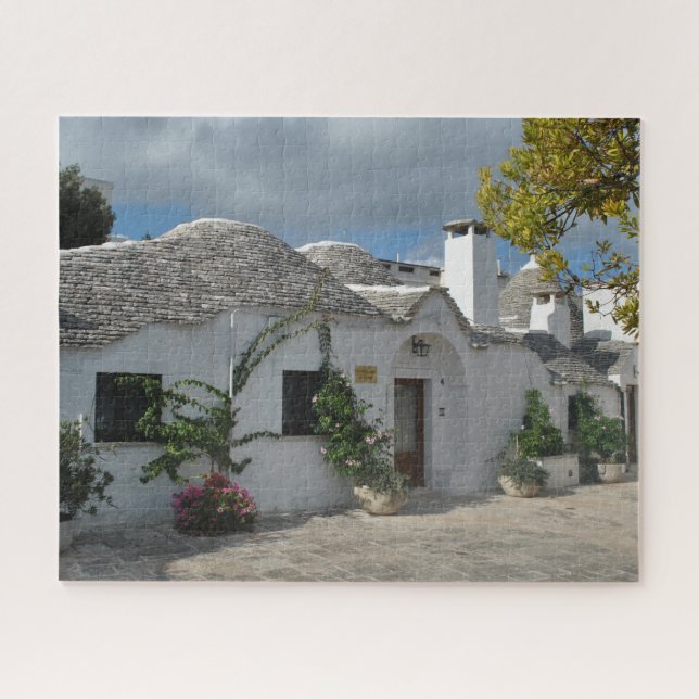 Alberobello Trulli House - Italy, Puglia Puzzle (Horizontal)