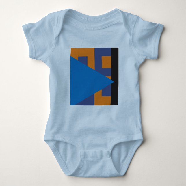 Albers u. Malevich Baby Strampler (Vorderseite)