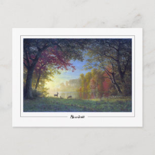 Albert Bierstadt #134 - Kunstpostkarte Postkarte