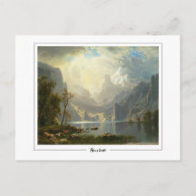 Albert Bierstadt #298 - Fine Art Postcard