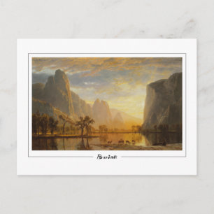 Albert Bierstadt #86 - Kunstpostkarte Postkarte
