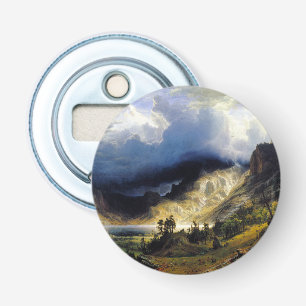 Albert Bierstadt Ein Sturm im Rocky Mountains Flaschenöffner