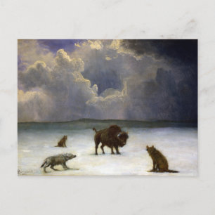 Albert Bierstadt gefangen Postkarte