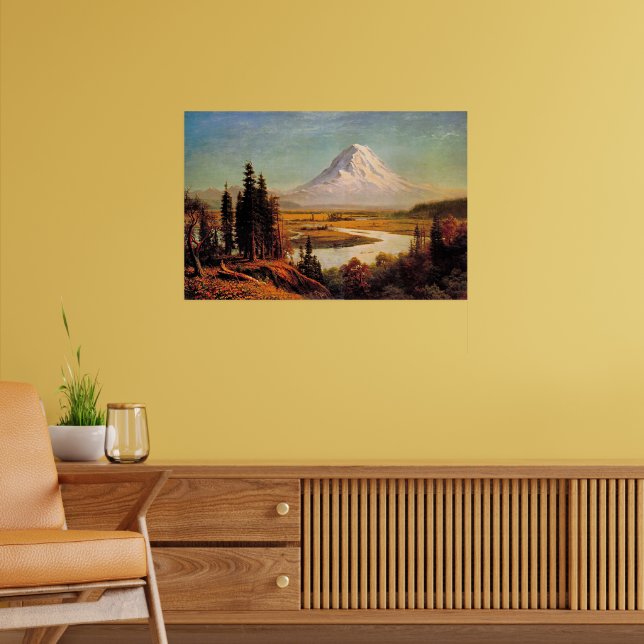 Albert-Bierstadt-Gemälde, Mount Rainier, Poster (Wohnzimmer 2)