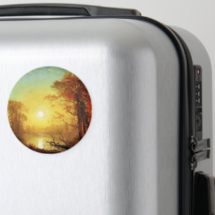 Albert-Bierstadt-Gemälde, Sonnenaufgang, Magnet