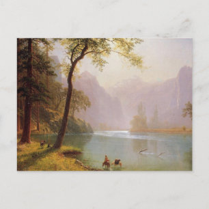 Albert Bierstadt, Kerns River Valley California Postkarte