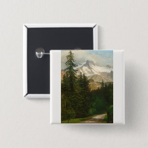 Albert Bierstadt Malerschnee im Hochland Button