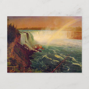 Albert Bierstadt, Niagara-Fälle. Postkarte