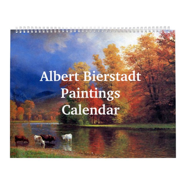 Albert Bierstadt Paintings Kalender (Titelbild)