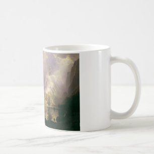 Albert Bierstadt - Rocky Mountains Landschaft Kaffeetasse