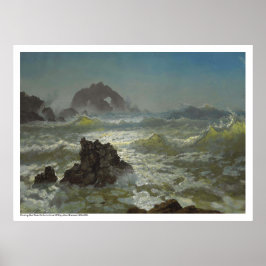 Albert Bierstadt-Siegel Rock, Kalifornien Poster
