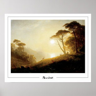 Albert Bierstadt Zedign Art Poster #224