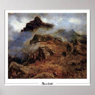 Albert Bierstadt Zedign Kunstposter #20 Poster