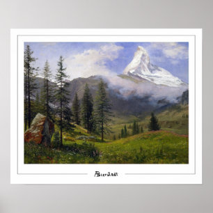 Albert Bierstadt Zedign Kunstposter #271 Poster